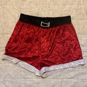 Joe Boxer Red and Black Velvet Boxers